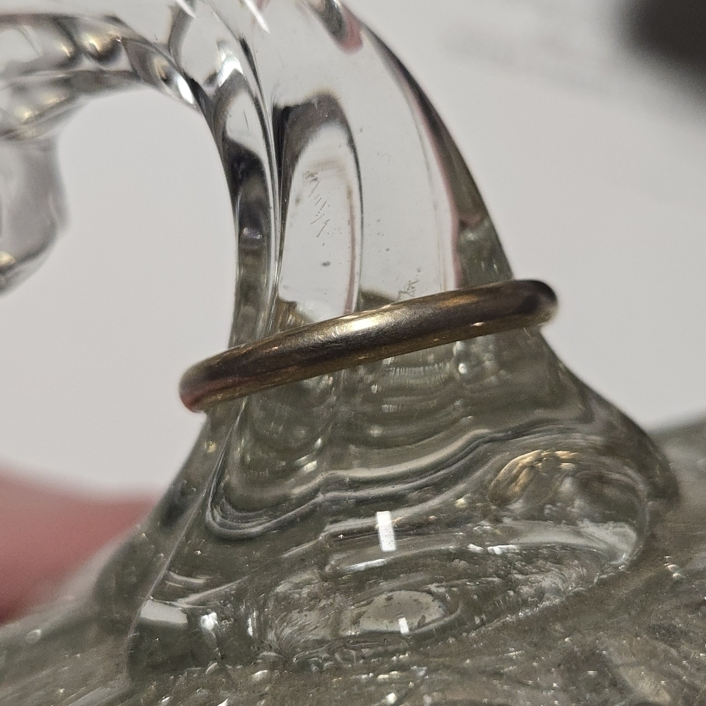 18K Gold Electroplated Wedding Band